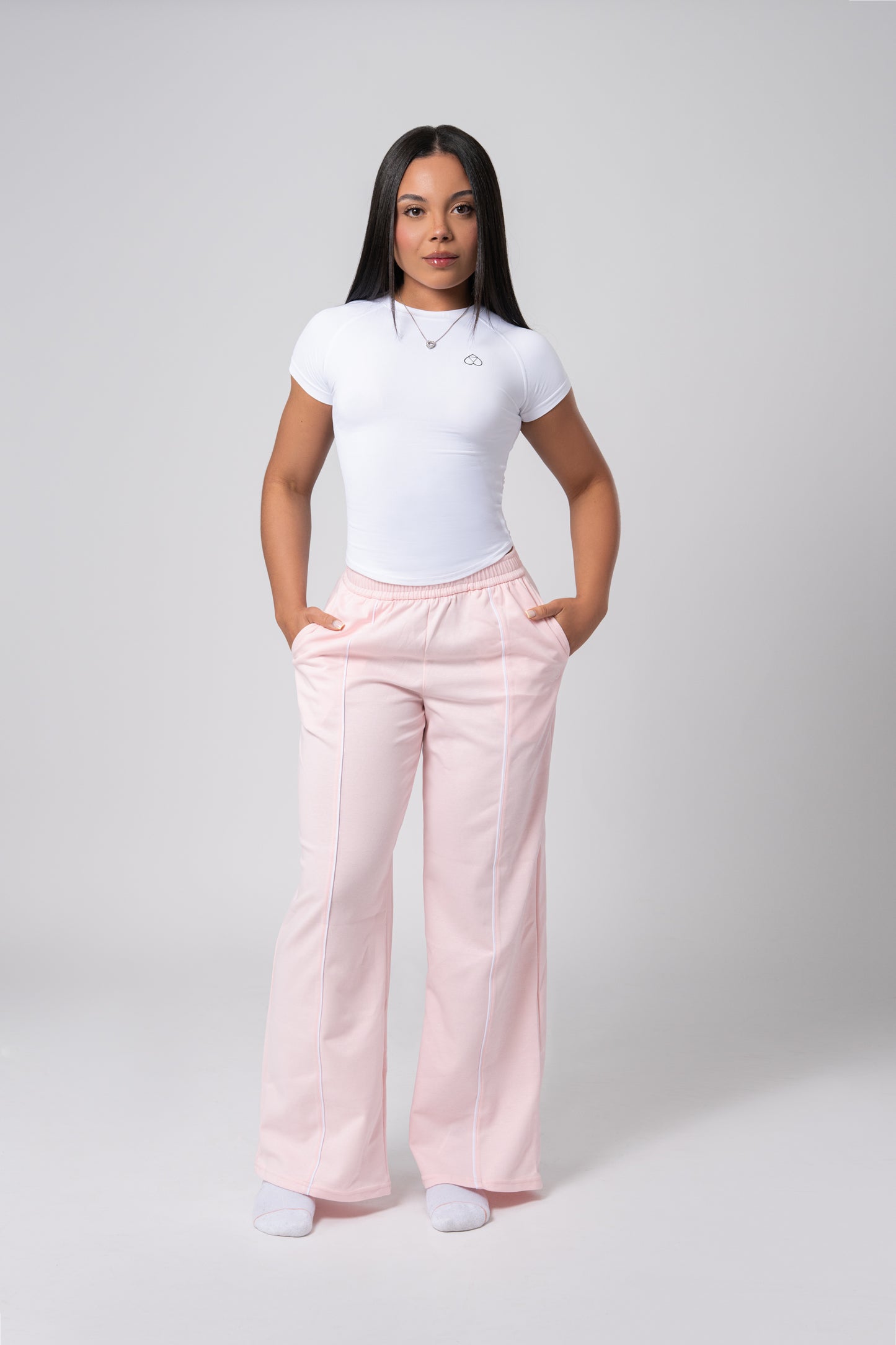 Blush flow pants