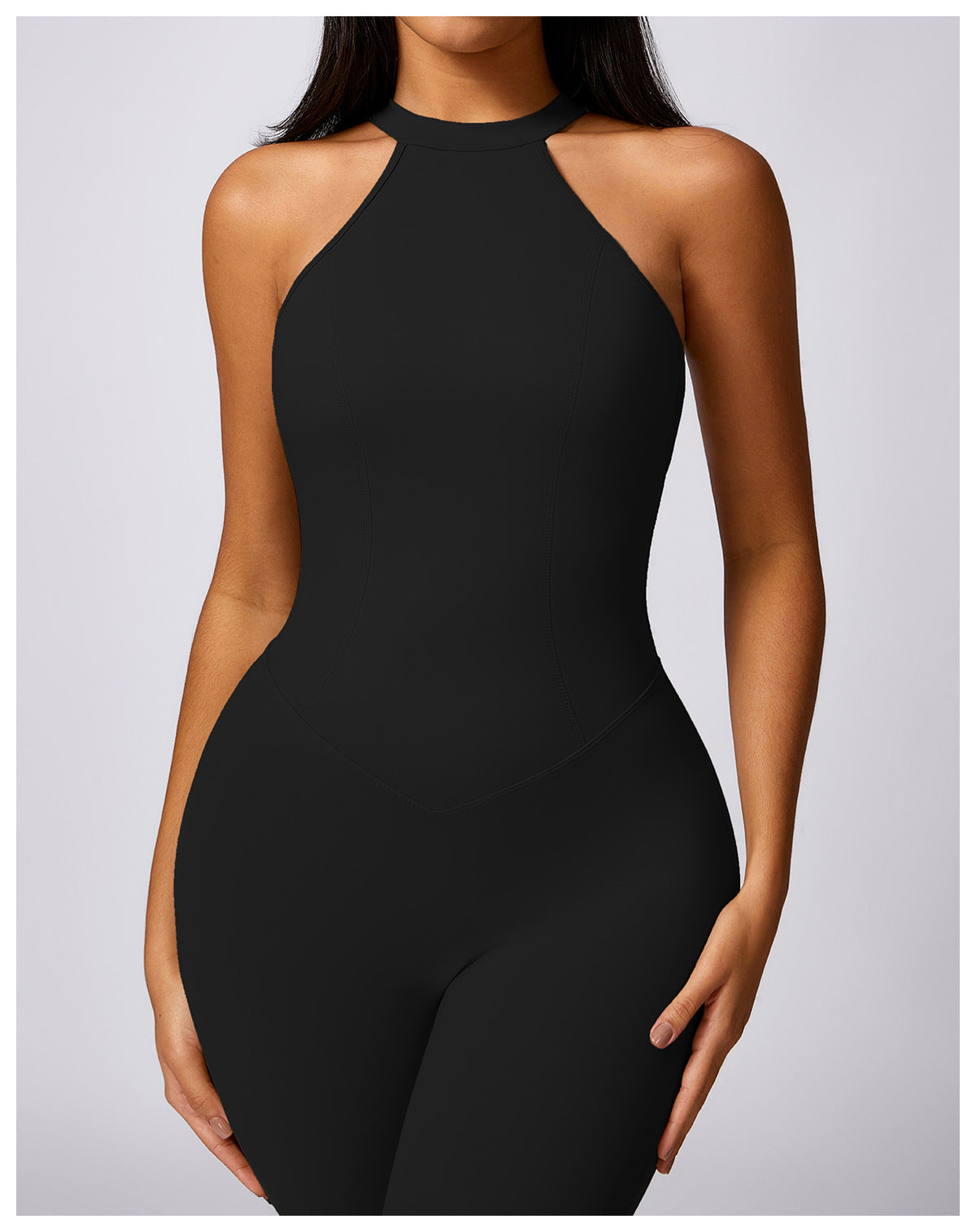 sexy black jumpsuit