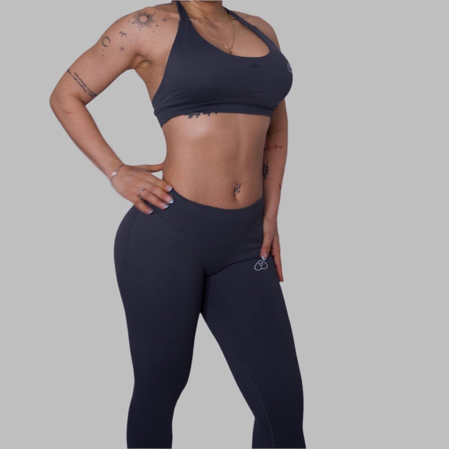 gray charcoal set