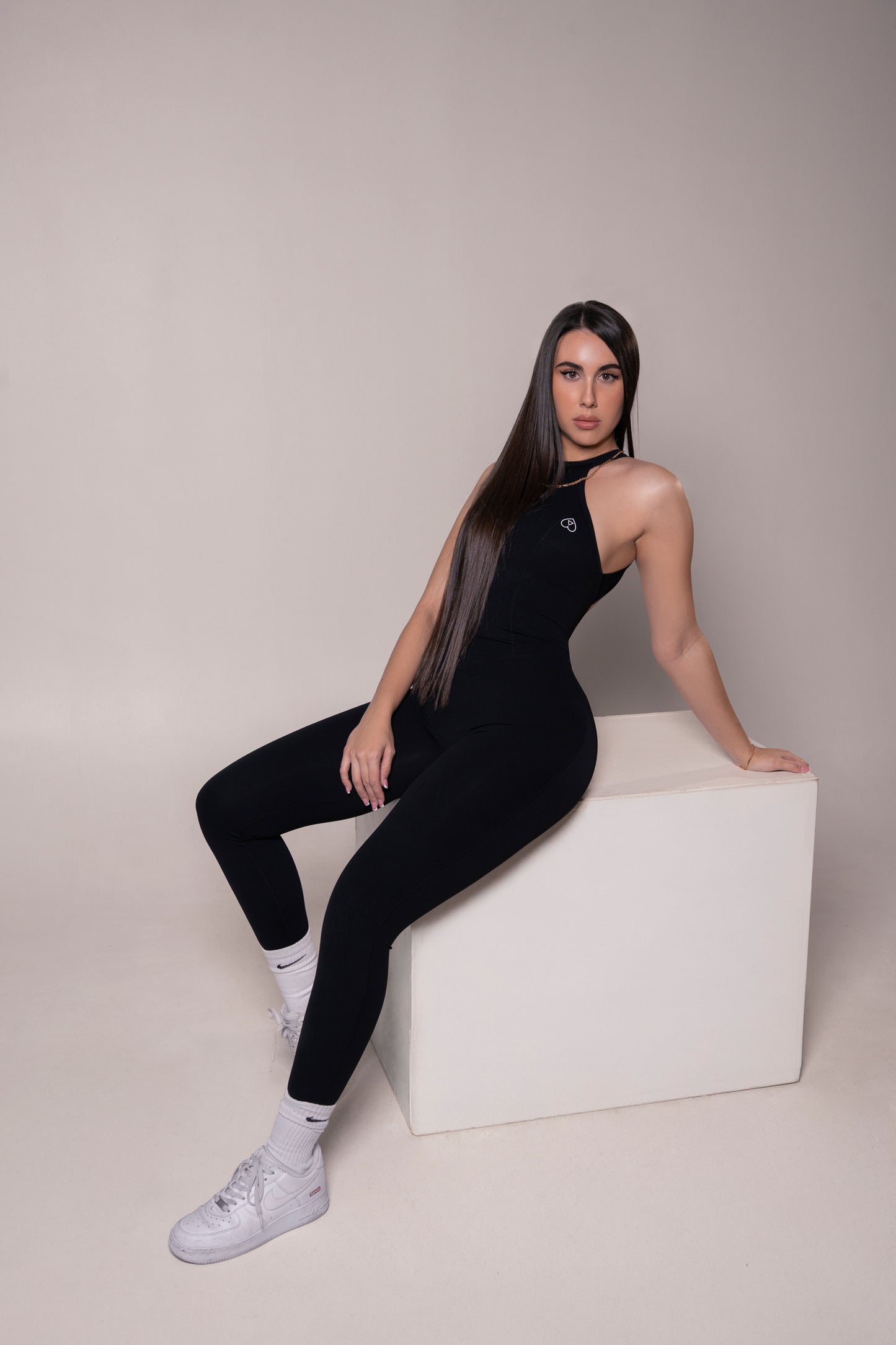 sexy black jumpsuit