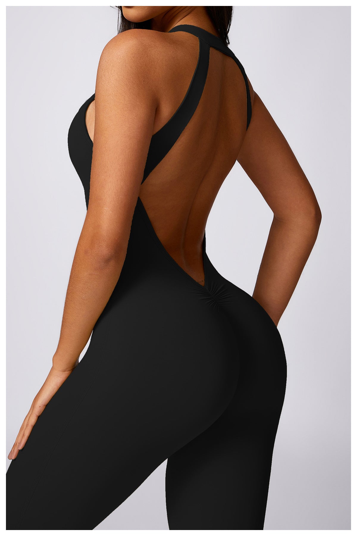 sexy black jumpsuit